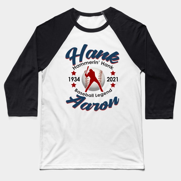 Hank Aaron Baseball T-Shirt by Myteeshirts